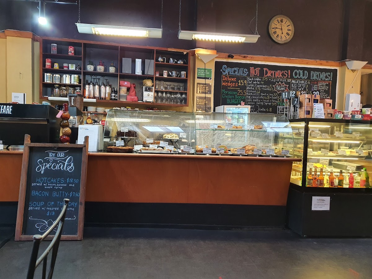 The Whispers counter and specials board